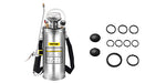 SucceBuy 4-12L Hand Powered Sprayer Stainless Steel Watering Spraying Sprinkling Atomizer Pump Home Ground Garden Cleaning Sprayer