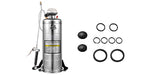 SucceBuy 4-12L Hand Powered Sprayer Stainless Steel Watering Spraying Sprinkling Atomizer Pump Home Garden Cleaning Sprayer