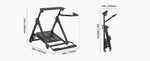 SucceBuy Racing Wheel Stand Adjustable Simulator Stand for Thrustmaster T300RS TX F458 T500RS T3PA-PRO(F1/GT) Gaming Cockpit