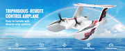 Bild in Galerie-Viewer laden, Amocart EPP Foam RC Plane 2.4G 3CH  Radio Control Aircraft Sea And Air RC Glider Water Land Flying Airplane Toys Gift For Boys
