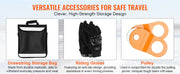 Charger l'image dans la visionneuse de galerie, Amocart Off-Road Winch Recovery Kit with 30000Lbs Tow Straps &amp; D-Ring Shackles Snatch Block Storage Bag for ATV Jeep Truck

