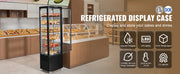 Charger l'image dans la visionneuse de galerie, VEVOR 4.2 Cu.Ft./115L Refrigerated Display Case Countertop Pastry Display Case, 2-Tier Commercial Display Refrigerator for Bar
