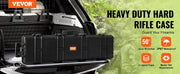 Charger l'image dans la visionneuse de galerie, Amocart Rifle Hard Case Portable Long Gun Storage Suitcase W/ 2 Casters Shockproof &amp; Waterproof Airsoft Rifle Protective Case
