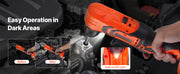 Charger l'image dans la visionneuse de galerie, Amocart Right Angle Drill 3/8Inch Chuck 90 Degree Cordless Right Angle Drill with Brushless Motor Battery Charger and Belt Clip
