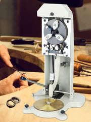 Load image into Gallery viewer, Amocart Inside Ring Engraver Stamper w/Two Face Standard Letter Block Dial Plotter Gold Silver Jewelry Making Engraving Machine
