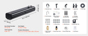 Charger l'image dans la visionneuse de galerie, Amocart Roof Rack Water Tank Multi-Dispensing Outdoor Tank  High-Capacity Aluminum Tank with Pressurization Port Fit for Trunk
