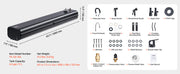 Charger l'image dans la visionneuse de galerie, Amocart Roof Rack Water Tank Multi-Dispensing Outdoor Tank  High-Capacity Aluminum Tank with Pressurization Port Fit for Trunk
