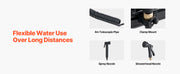 Charger l'image dans la visionneuse de galerie, Amocart Roof Rack Water Tank Multi-Dispensing Outdoor Tank  High-Capacity Aluminum Tank with Pressurization Port Fit for Trunk
