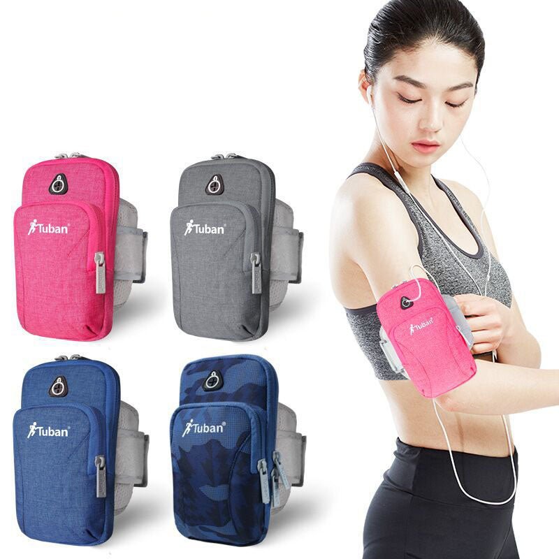 Running Phone Bag Arm Bag Sports Outdoor Equipment Wrist Bag Arm Bag Men And Women Bracelet - AMOCART93e3f1d57f63ff886b2256873469385e