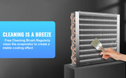 Charger l'image dans la visionneuse de galerie, Amocart 28in 48in Undercounter Worktop Refrigerator Stainless Steel Refrigerated Food Prep Station Fan Cooling for Bar
