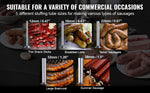 SucceBuy Manual Sausage Stuffer 7 L / 15 LBS Vertical Food-Grade 304 Stainless Steel for Home Kitchen Restaurant 23.2lbs
