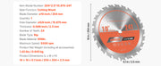 Charger l'image dans la visionneuse de galerie, Amocart Circular Saw Blade 10in Diameter 80Sharp Alloy Teeth 5/8in Arbor Aluminum Cutting Blade forCircular Saw with Heat Vents
