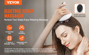 Charger l'image dans la visionneuse de galerie, Amocart Electric Scalp Massager Rechargeable Head Massager Hair Growth Waterproof Portable Kneading Electric Scalp Scratcher
