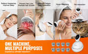 Charger l'image dans la visionneuse de galerie, Amocart Electric Scalp Massager Rechargeable Head Massager Hair Growth Waterproof Portable Kneading Electric Scalp Scratcher
