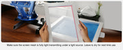 Charger l'image dans la visionneuse de galerie, Amocart Screen Printing Kit 2/3 Pieces Aluminum Silk Screen Printing Frames 110 Count Mesh 5 Glitters and Screen Printing
