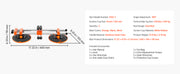 Bild in Galerie-Viewer laden, Amocart 2PCS Manual Seamless Stone Seam Setter with 6in Vacuum Suction Cups Marble Stone Splicing Installation Tool for Tile
