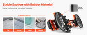 Bild in Galerie-Viewer laden, Amocart 2 Packs Seamless Granite Seam Setter 90°-120° Adjustable with 6 in Suction Cups Seam Joiner for Tile Joining &amp; Leveling
