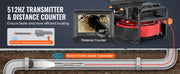 Load image into Gallery viewer, Amocart Sewer Camera 30m/50m/70m Drain Pipe Inspection Camera with 512Hz Transmitter 9" Screen 1080P HD Snake Plumbing Camera
