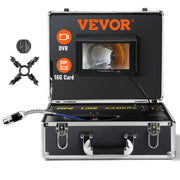 Bild in Galerie-Viewer laden, Amocart Sewer Camera 9" Pipeline Inspection Camera w/DVR Function w/12 Adjustable LED and 16 GB SD Card with 512Hz Locator IP68
