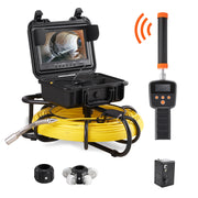 Bild in Galerie-Viewer laden, Amocart Sewer Camera 9" Pipeline Inspection Camera w/DVR Function w/12 Adjustable LED and 16 GB SD Card with 512Hz Locator IP68
