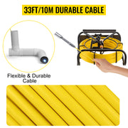 Bild in Galerie-Viewer laden, Amocart Pipe Inspection Camera DVR 16GB Micro SD Card 4.3in Monitor 10/20/30M/50M Industrial Sewer Drain Endoscope IP68 8500mHA
