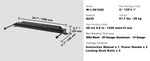 Amocart Box and Pan Brake 24Inch/36Inch/ 48Inch 0-130 Degrees Sheet Metal Bending Brake Portable Metal Bender for Metal Bending