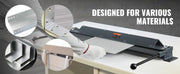 Charger l'image dans la visionneuse de galerie, Amocart Box and Pan Brake 24Inch/36Inch/ 48Inch 0-130 Degrees Sheet Metal Bending Brake Portable Metal Bender for Metal Bending
