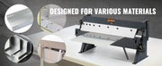 Charger l'image dans la visionneuse de galerie, Amocart Box and Pan Brake 24Inch/36Inch/ 48Inch 0-130 Degrees Sheet Metal Bending Brake Portable Metal Bender for Metal Bending
