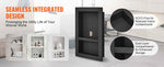 SucceBuy Shower Niche Ready for Tile Shelf Organizer  Corners Niche Recessed Sealed Protection  Soap Storage for Shower Bathroom