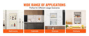 Charger l'image dans la visionneuse de galerie, SucceBuy Shower Niche Ready for Tile Shelf Organizer  Corners Niche Recessed Sealed Protection  Soap Storage for Shower Bathroom

