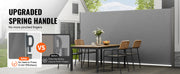 Bild in Galerie-Viewer laden, Amocart Retractable Side Awning Outdoor Privacy Polyester Water-proof Retractable Patio Screen UV 30+ Room Divider Wind Screen
