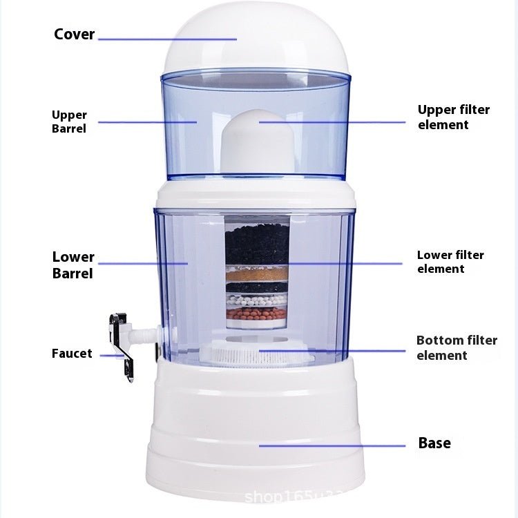 Simple And Portable Household Purification Water Quality Filter - AMOCART61e8bde803fcb1ddaa56fd2944f85714