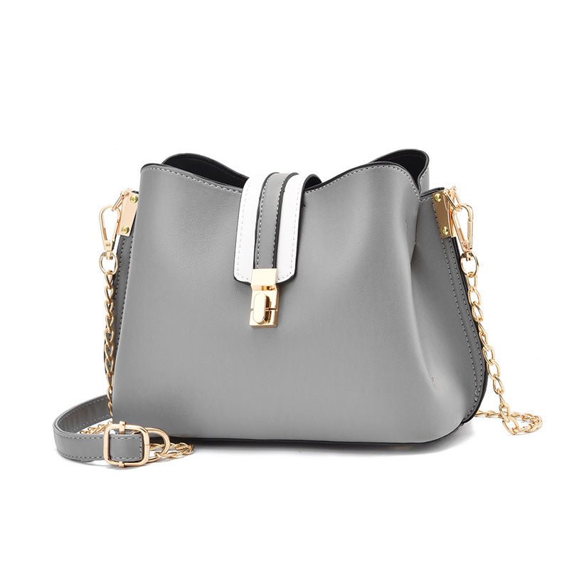 Simple portable ladies bucket bag - AMOCARTf88a5e128d65bf85ca4ea4386e801f8e