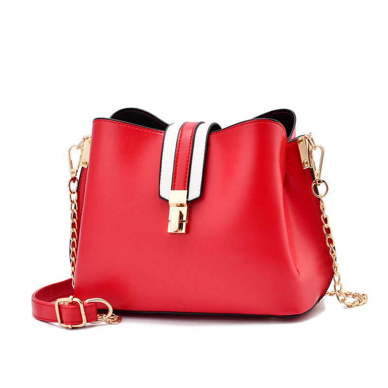 Simple portable ladies bucket bag - AMOCART67a9d94097ef263a58ee99390a4896b2