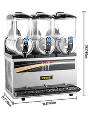 Bild in Galerie-Viewer laden, Amocart 45L Commercial CoSlushy Machine Intelligent LED Control Panel Drink Dispenser Juicer Beverage Granizing Smoothie Maker

