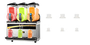 Bild in Galerie-Viewer laden, Amocart 45L Commercial CoSlushy Machine Intelligent LED Control Panel Drink Dispenser Juicer Beverage Granizing Smoothie Maker
