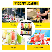 Bild in Galerie-Viewer laden, Amocart 45L Commercial CoSlushy Machine Intelligent LED Control Panel Drink Dispenser Juicer Beverage Granizing Smoothie Maker
