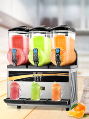 Bild in Galerie-Viewer laden, Amocart 45L Commercial CoSlushy Machine Intelligent LED Control Panel Drink Dispenser Juicer Beverage Granizing Smoothie Maker
