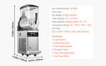 SucceBuy 3-36L Commercial Slushy Machine 1-3 Tanks Stainless Steel Margarita Smoothie Frozen Drink Maker for Home Restaurants