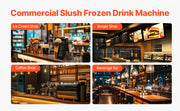 Load image into Gallery viewer, Amocart 3L Commercial Slushy Machine Single Tank Frozen Drink Machine Stainless Steel Margarita Smoothie Frozen Drink Maker
