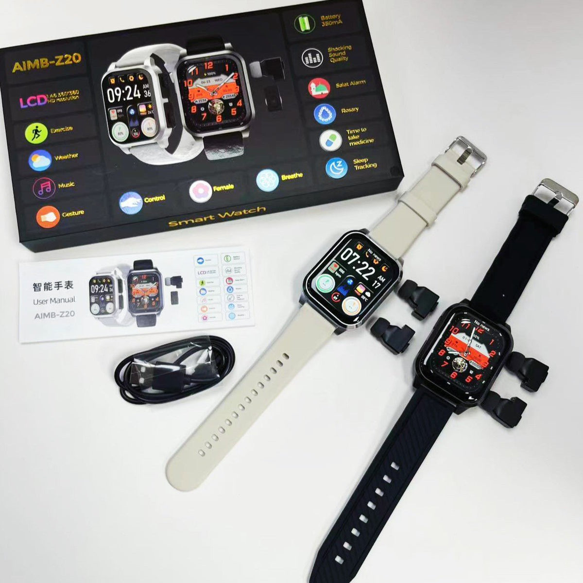 Smart Bluetooth Earbuds Multi-functional High-tech Smartwatch For Calls And Music - AMOCARTe11a41507921bf90cc9975bb761b1ec2