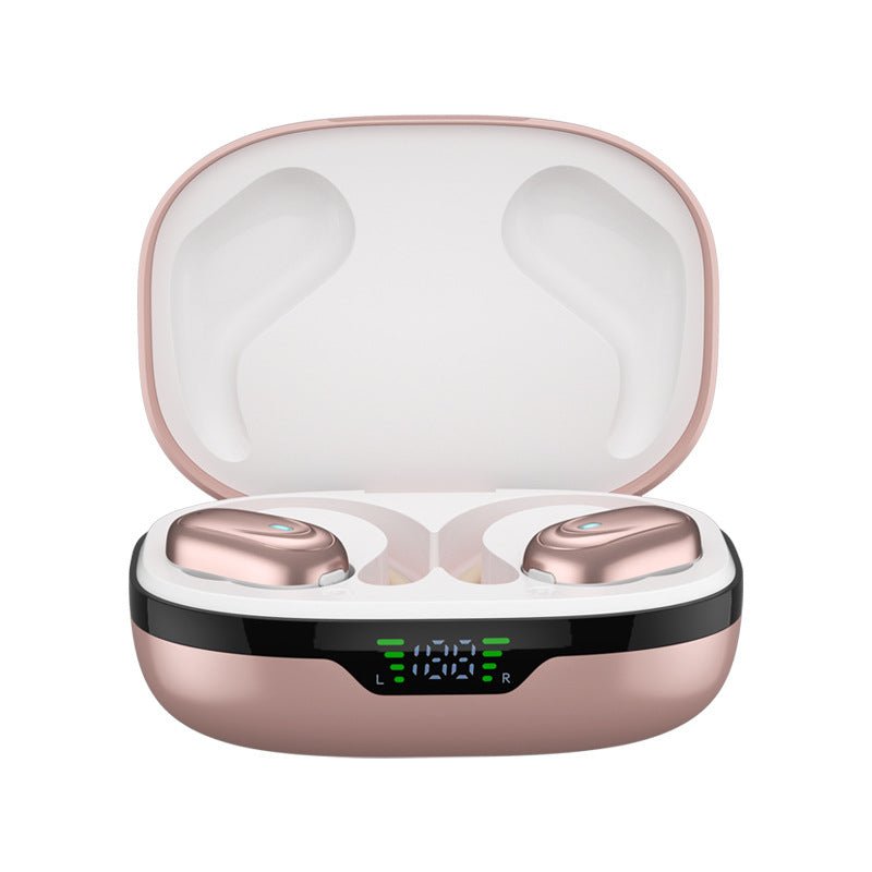 Smart Tech Noise-canceling Digital Display Charging Case Over-ear Wireless Headphones - AMOCART7e7978aab9cdbeee7f4f3f984190927a