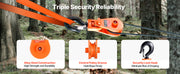 Load image into Gallery viewer, SucceBuy Snatch Block Pulley 2T with Swivel Hook Lifting Offroad Recovery for Towing Operation on Truck Rollback Wrecker Car
