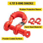 Bild in Galerie-Viewer laden, Amocart 2pcs 11T Snatch Block Adapt 0.55"/14 mm Synthetic Rope or Soft Shackles Winch Pulley for Tractor Truck ATV &amp; UTV
