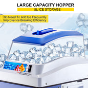 Charger l'image dans la visionneuse de galerie, Amocart Commercial Ice Shaver Crusher 441LBS/H with 11LBS Hopper Electric Snow Cone Maker For Parties Events Snack Bar
