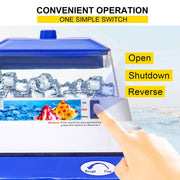 Bild in Galerie-Viewer laden, Amocart Commercial Ice Shaver Crusher 441LBS/H with 11LBS Hopper Electric Snow Cone Maker For Parties Events Snack Bar
