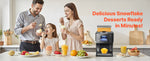 SucceBuy Snowflake Ice Machine 44/88/132/176LBS/24H Snowflake Ice Maker with Stainless Steel Blade Tank for Home Small Gathering