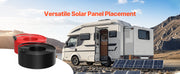 Charger l'image dans la visionneuse de galerie, Amocart Solar Panel Extension Cable 20FT Black + 20FT Red / 30FT Black + 30FT Red / 50FT Black + 50FT Red / 100FT Black + 100FT Red 10AWG with Female &amp; Male Waterproof Connectors 6mm² PV Cable for Home Ship
