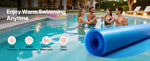 Amocart Solar Pool Cover with Bubble & PE Material Daytime Heat Absorption Nighttime Heat Retention Heat Retaining Solars Cover