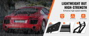 Charger l'image dans la visionneuse de galerie, Amocart GT Wing Car Spoiler 53.1 inch Universal Spoiler with Double Deck Car Rear Spoiler Wing, Racing Spoiler BGW/JDM Drift
